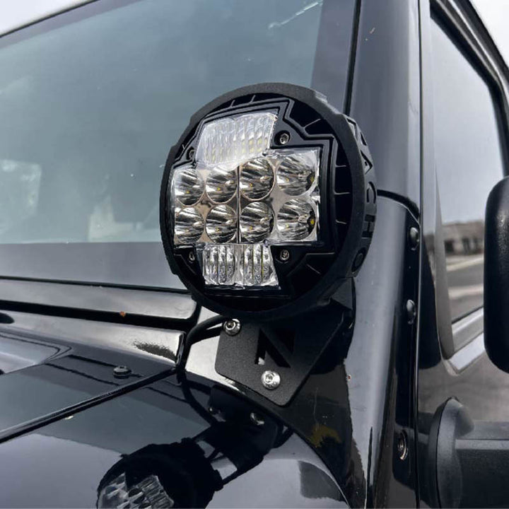 ARB Nacho Jeep JK A Pillar TM5 Mounts - Premium Light Covers and Guards from ARB - Just 337.59 SR! Shop now at Motors