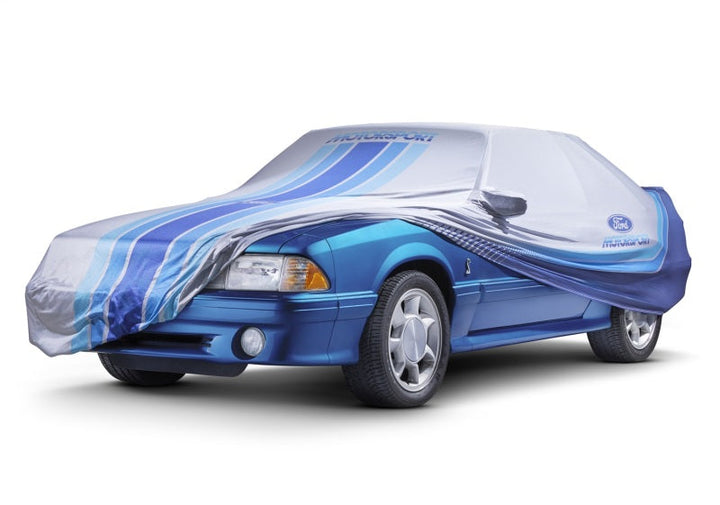 Ford Racing 79-93 Fox Body Mustang Car Cover - Blue - Premium Car Covers from Ford Racing - Just 1858.75 SR! Shop now at Motors