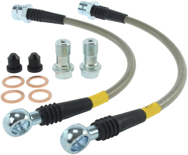 StopTech 15-17 Volkswagen GTI Stainless Steel Rear Brake Lines - Premium Brake Line Kits from Stoptech - Just 242.80 SR! Shop now at Motors