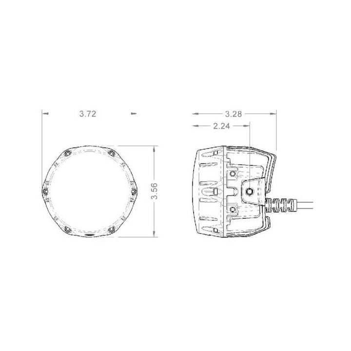 ARB NACHO Quatro Combo 4in. Offroad LED Light - Pair - Premium Driving Lights from ARB - Just 1689.33 SR! Shop now at Motors