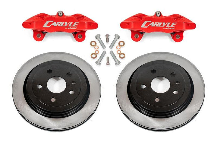 BMR 14-17 Chevrolet SS Brake Kit For 15in Conversion Solid Rotors Red Calipers - Premium Brake Kits - Performance Blank from BMR Suspension - Just 3824.92 SR! Shop now at Motors