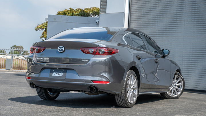 Borla 19-23 Mazda 3 NA / 21-23 Mazda 3 Turbo S-Type Axle Back Exhaust w/ 4in Black Tips - Premium Axle Back from Borla - Just 4111.74 SR! Shop now at Motors