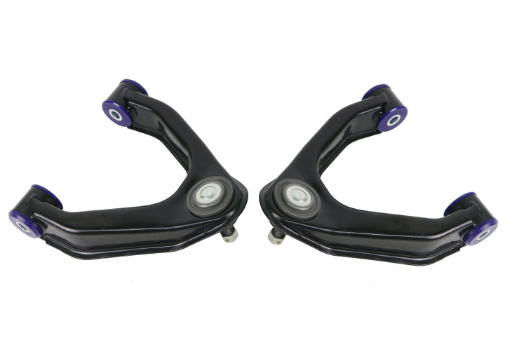 SuperPro 98-04 Nissan Frontier 2WD D22 Front Upper Control Arm Set - Premium Control Arms from Superpro - Just 1275.02 SR! Shop now at Motors