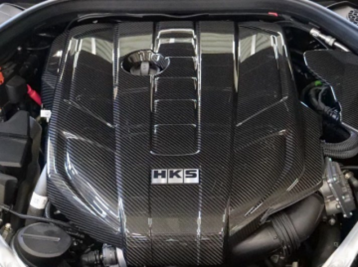 HKS DRY CARBON ENGINE COVER A90 RZ - Premium Engine Covers from HKS - Just 4877.52 SR! Shop now at Motors