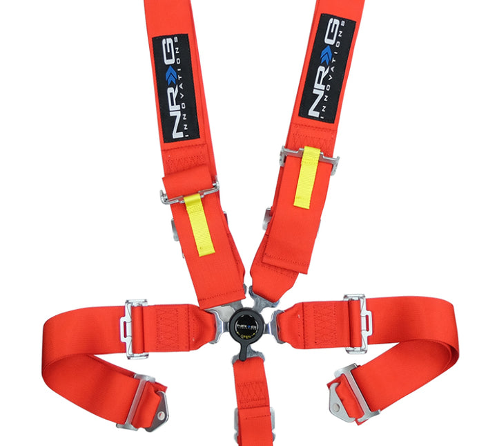 NRG SFI 16.1 5PT 3in. Seat Belt Harness / Cam Lock - Red - Premium Seat Belts & Harnesses from NRG - Just 525.82 SR! Shop now at Motors