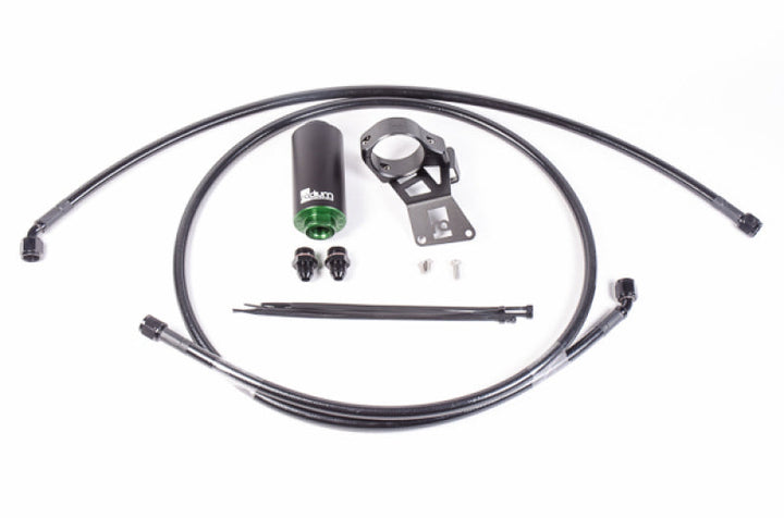 Radium Engineering Mitsubishi Evo X Fuel Hanger Feed Kit - Microglass Filter - Premium Brackets from Radium Engineering - Just 1354.44 SR! Shop now at Motors