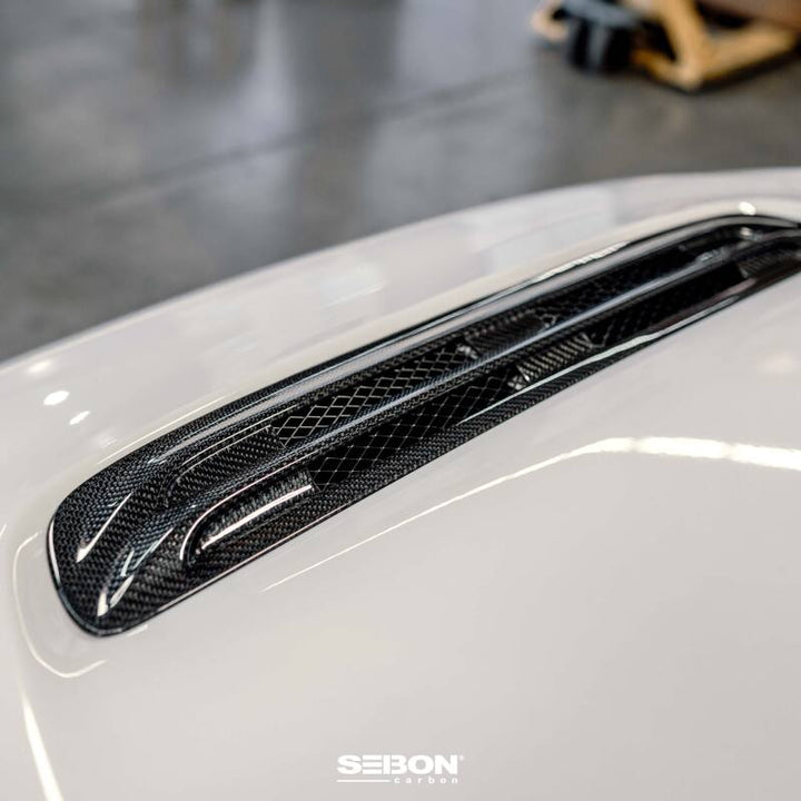 Seibon 2023 Honda Civic Type R Carbon Fiber Hood Scoop - Premium Hood Vents from Seibon - Just 2528.69 SR! Shop now at Motors