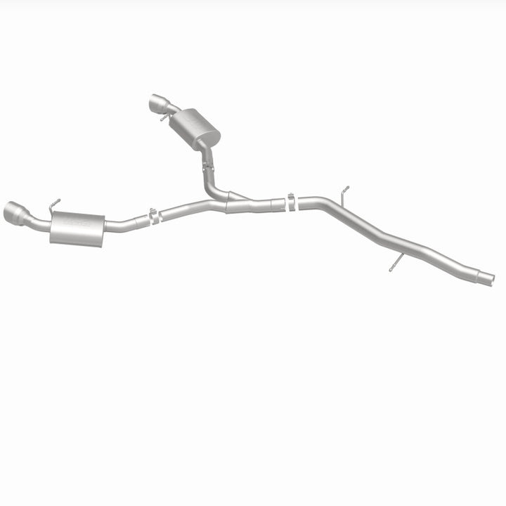 MagnaFlow 18-19 Audi A5 Dual Exit Polished Stainless CatBack Exhaust - 3in Main Piping Diameter - Premium Catback from Magnaflow - Just 6261.52 SR! Shop now at Motors