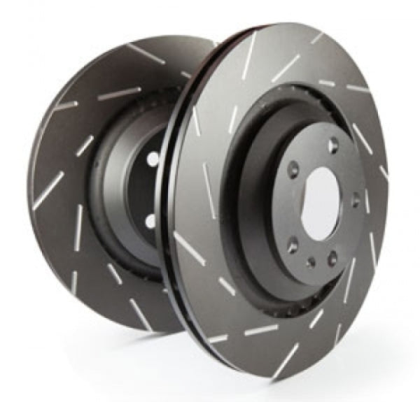 EBC 14+ Porsche Macan Front USR Slotted Rotors - Premium Brake Rotors - Slotted from EBC - Just 721.30 SR! Shop now at Motors