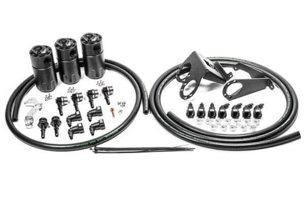 Radium 14-19 Chevrolet Corvette LT1 CCV Fluid Lock Triple Catch Can Kit - Premium Oil Catch Cans from Radium Engineering - Just 2244.85 SR! Shop now at Motors