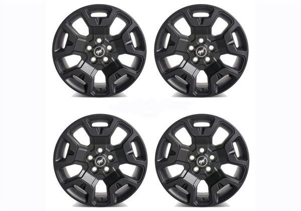 Ford Racing 2021+ Bronco Sport 17in Low Gloss Black Wheel Kit - Premium Wheels - Cast from Ford Racing - Just 4036.68 SR! Shop now at Motors