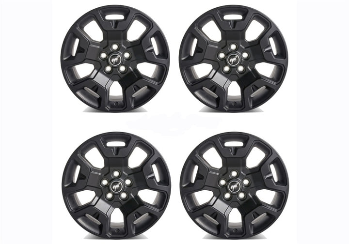 Ford Racing 2021+ Bronco Sport 17in Low Gloss Black Wheel Kit - Premium Wheels - Cast from Ford Racing - Just 4036.68 SR! Shop now at Motors