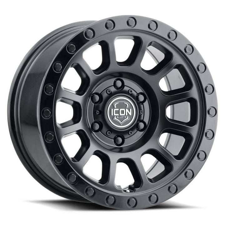 ICON Hulse 17 X 8.5 6 X 135 6mm Offset 5in BS Double Black - Premium Wheels - Cast from ICON - Just 930.62 SR! Shop now at Motors