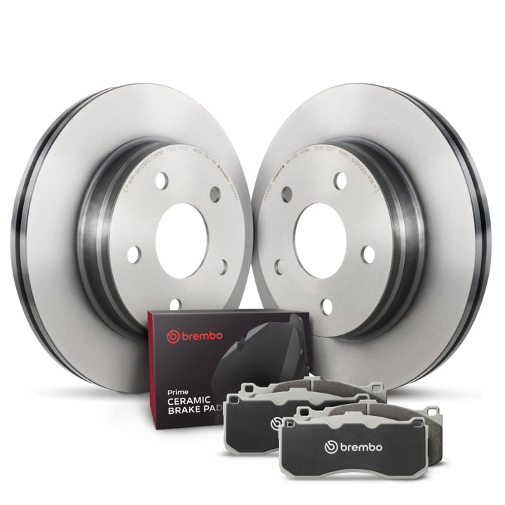 Brembo OE Front Disc Brake Kit - Premium Brake Pads - OE from Brembo OE - Just 724.37 SR! Shop now at Motors