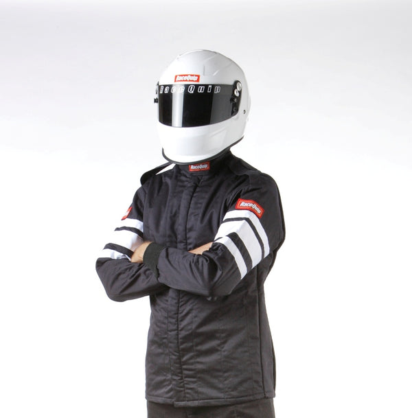 RaceQuip Black SFI-5 Jacket - Large - Premium Racing Jackets from Racequip - Just 675.07 SR! Shop now at Motors