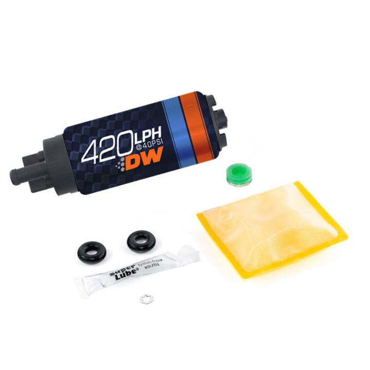 Deatschwerks DW420 Series 420lph In-Tank Fuel Pump w/ Install Kit For Eclipse (Turbo AWD) 95-98 - Premium Fuel Pumps from DeatschWerks - Just 709.37 SR! Shop now at Motors