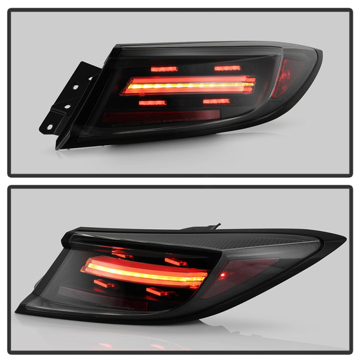 Spyder Apex 22-24 Toyota GR86/BRZ Full LED Tail Lights - Black (ALT-YD-TGR8622-SEQGR-BK) - Premium Tail Lights from SPYDER - Just 2253.85 SR! Shop now at Motors