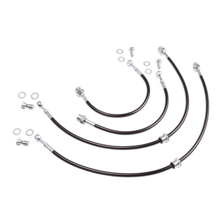 Chase Bays 95-02 Nissan 240SX/Silvia S14/S15 Extended Caliper Brake Lines -  Front & Rear Lines - Premium Brake Line Kits from Chase Bays - Just 762.45 SR! Shop now at Motors