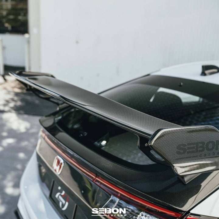 Seibon 23-24 Honda Civic Type R MB-Style Carbon Fiber Rear Spoiler - Premium Spoilers from Seibon - Just 4696.14 SR! Shop now at Motors