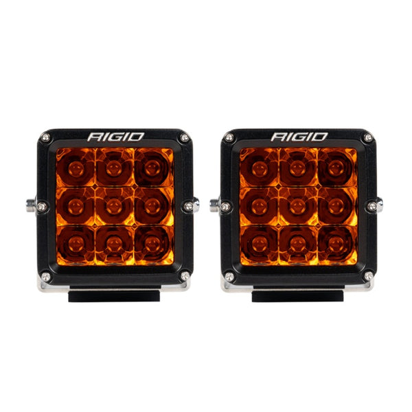 Rigid Industries D-XL Pro Spot Lens - Amber (Pair)