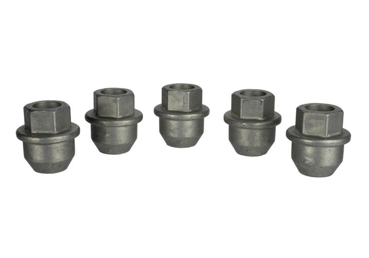 Ford Racing 05-14 Mustang 1/2in -20 Thread Cone Seat Open Lug Nut Kit (5 Lug Nuts) - Premium Lug Nuts from Ford Racing - Just 48.57 SR! Shop now at Motors