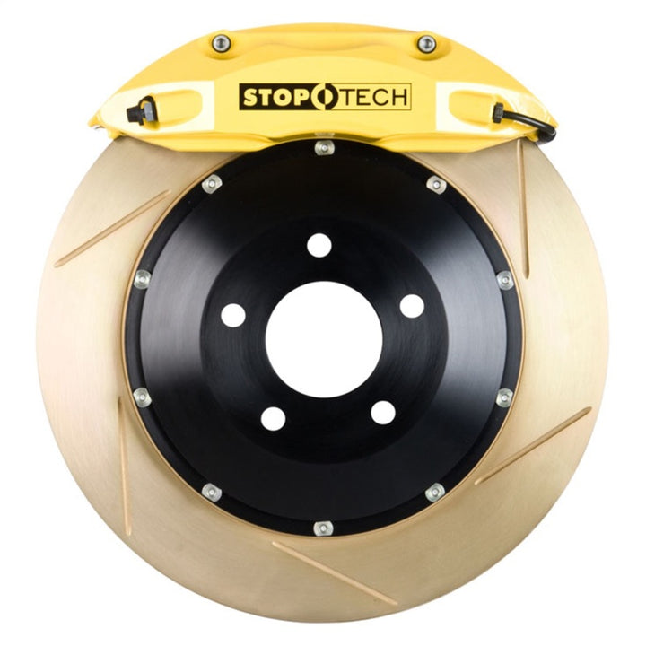 StopTech 94-96 Ferrari F355 Berlinett Front BBK - ST-40 Caliper Yellow / 2pc Drilled 355x32mm Rotor - Premium Big Brake Kits from Stoptech - Just 13181.28 SR! Shop now at Motors