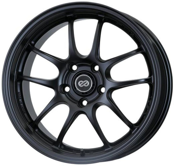 Enkei PF01 17x9 5x114.3 35mm Offset 75mm Bore Diameter Matte Black Wheel - Premium Wheels - Cast from Enkei - Just 1156.05 SR! Shop now at Motors