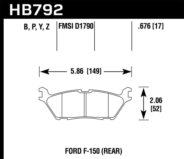 Hawk 15-20 Ford F-150 Rear DTC-60 Brake Pads - Premium Brake Pads - Racing from Hawk Performance - Just 1453.97 SR! Shop now at Motors