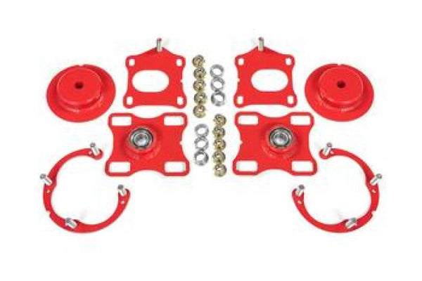 BMR 11-14 Ford Mustang / Shelby GT500 Caster Camber Plates - Red - Premium Shock Mounts & Camber Plates from BMR Suspension - Just 786.49 SR! Shop now at Motors