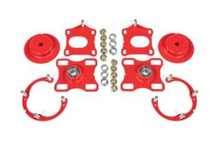 BMR 11-14 Ford Mustang / Shelby GT500 Caster Camber Plates - Red - Premium Shock Mounts & Camber Plates from BMR Suspension - Just 788.37 SR! Shop now at Motors