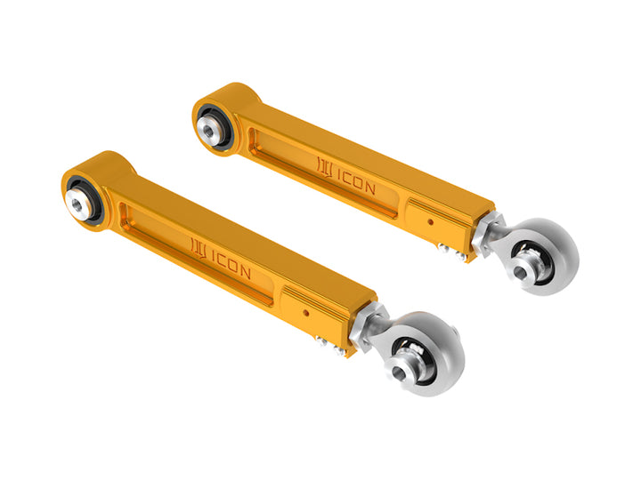 ICON 22-23 Toyota Tundra / 2024 Toyota Tacoma Billet Rear Upper Link Kit - Gold Anodized - Premium Suspension Arms & Components from ICON - Just 4128.41 SR! Shop now at Motors