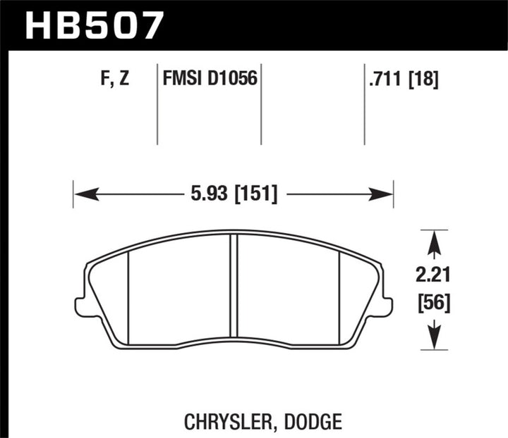 Hawk HPS 5.0 Street Brake Pads - Premium Brake Pads - Performance from Hawk Performance - Just 664.89 SR! Shop now at Motors