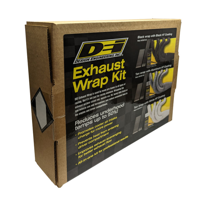 DEI Kit - Black Wrap & Black HT Silicone Coating - Premium Exhaust Wrap from DEI - Just 624.41 SR! Shop now at Motors