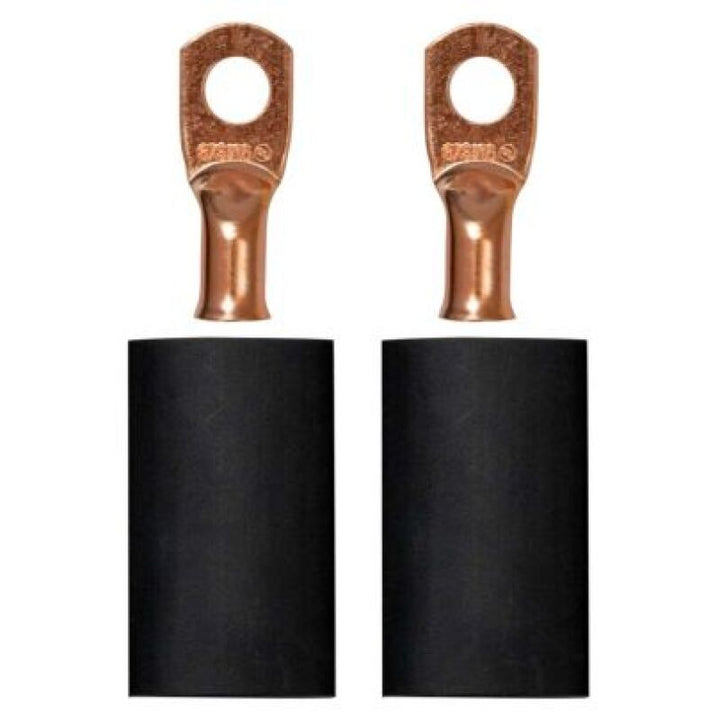 Moroso 5/16in Dia Stud 6 GA Wire Crimp/Solder Battery Cable Terminal Kit (2 Pack) - Premium Battery Accessories from Moroso - Just 24.04 SR! Shop now at Motors