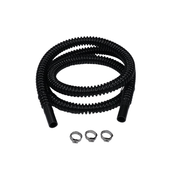 Deatschwerks Convoluted Tubing 1000mm Length x 8mm ID Side 1 x 8mm ID Side 2 - Black - Premium Fuel Lines from DeatschWerks - Just 108.85 SR! Shop now at Motors