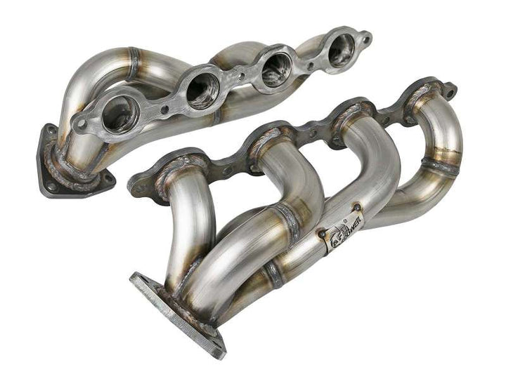 aFe Twisted 1-3/4in 304SS Shorty Header 20-23 GM 2500/3500HD 6.6L V8 - Premium Headers & Manifolds from aFe - Just 3952.57 SR! Shop now at Motors