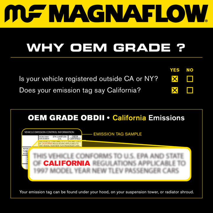 MagnaFlow Conv DF BMW M3 08-09 OEM - Premium Catalytic Converter Direct Fit from Magnaflow - Just 7998.67 SR! Shop now at Motors