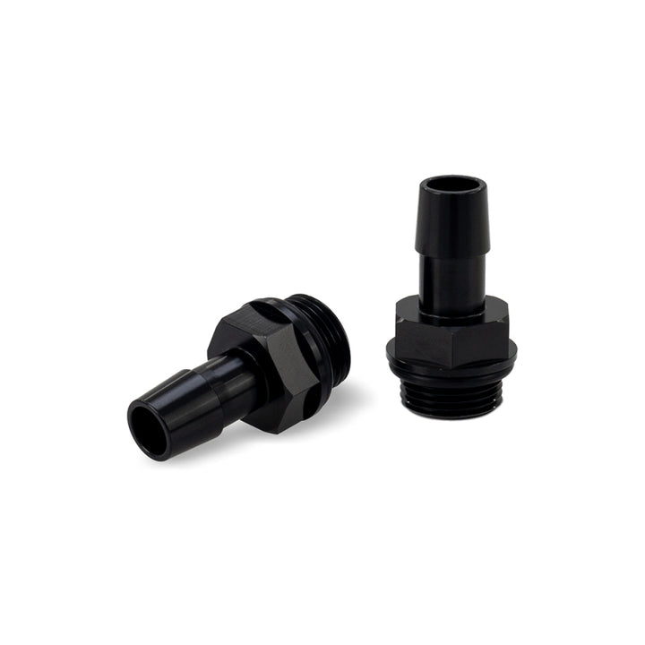 Mishimoto 2pcs. M20x1.5 1/2in Aluminum Catch Can Fittings - Black - Premium Fittings from Mishimoto - Just 48.59 SR! Shop now at Motors