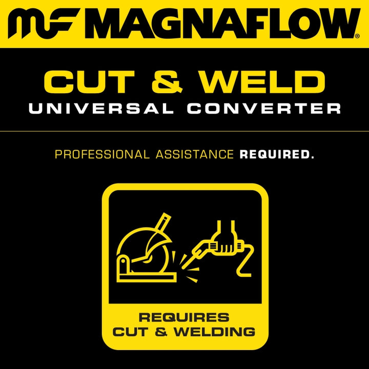 Magnaflow Conv Univ 2.00 1/O2 CA - Premium Catalytic Converter Universal from Magnaflow - Just 1688.09 SR! Shop now at Motors