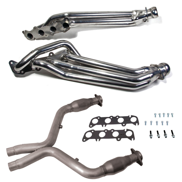 BBK 16-20 Ford Mustang GT350 3in High Flow Catted Pipe Kit (For 1856/18560/18565) - Premium Connecting Pipes from BBK - Just 2439.61 SR! Shop now at Motors