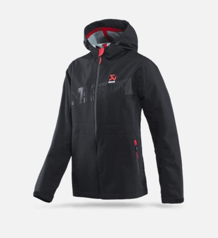 Akrapovic Mens Corpo Rain Jacket Black - XL - Premium Apparel from Akrapovic - Just 536.08 SR! Shop now at Motors