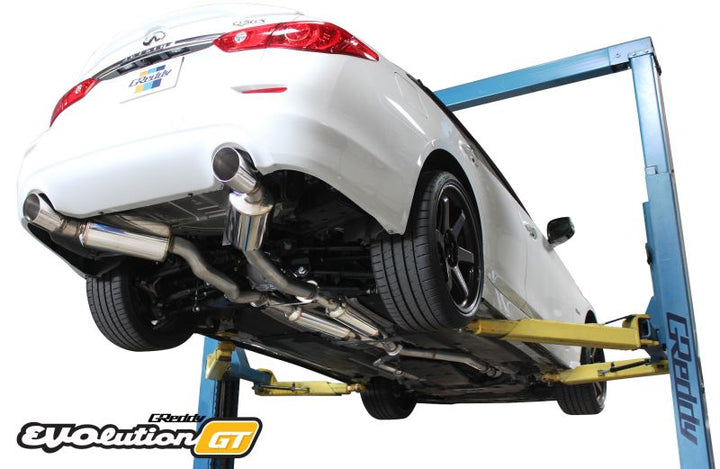 GReddy 16+ Infiniti Q50 Evolution (RWD ONLY) GT Cat-Back Exhaust - Premium Catback from GReddy - Just 4457.01 SR! Shop now at Motors