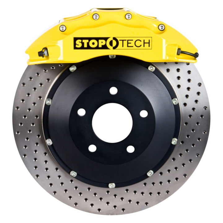 StopTech 08-13 BMW M3/11-12 1M Coupe Front BBK w/ Yellow ST-60 Calipers Drilled 380x35mm Rotor - Premium Big Brake Kits from Stoptech - Just 14856.45 SR! Shop now at Motors