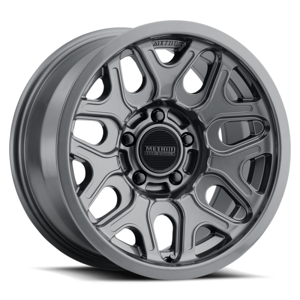 Method MR322 / 20x10 / 6x5.5 BP / -18ET / 4.76in BS / 106.25mm CB - Gloss Titanium Wheel - Premium Wheels - Cast from Method Wheels - Just 1384.47 SR! Shop now at Motors