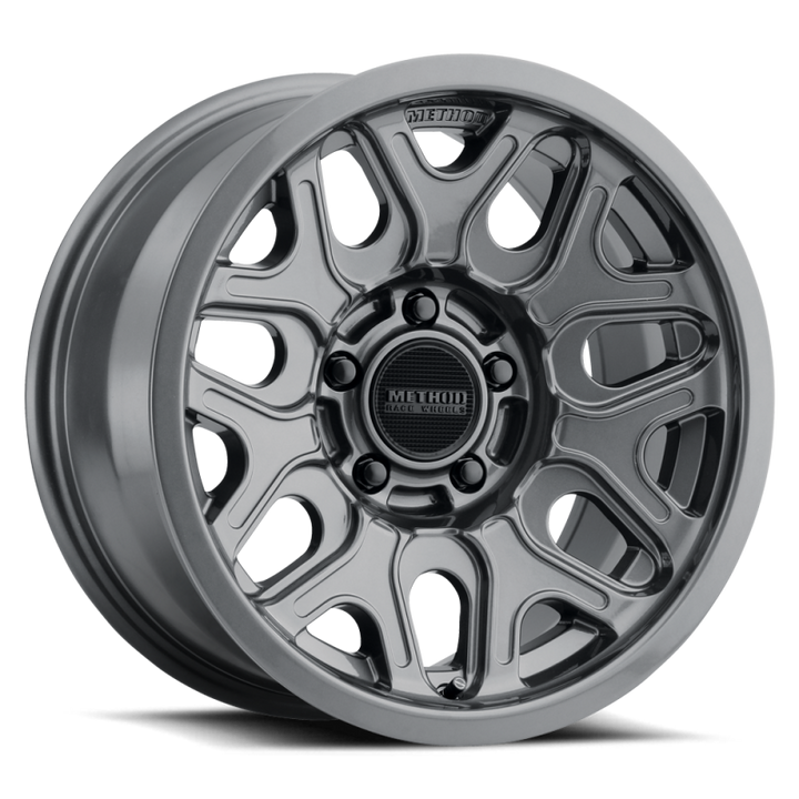 Method MR322 / 20x10 / 6x5.5 BP / -18ET / 4.76in BS / 106.25mm CB - Gloss Titanium Wheel - Premium Wheels - Cast from Method Wheels - Just 1384.47 SR! Shop now at Motors