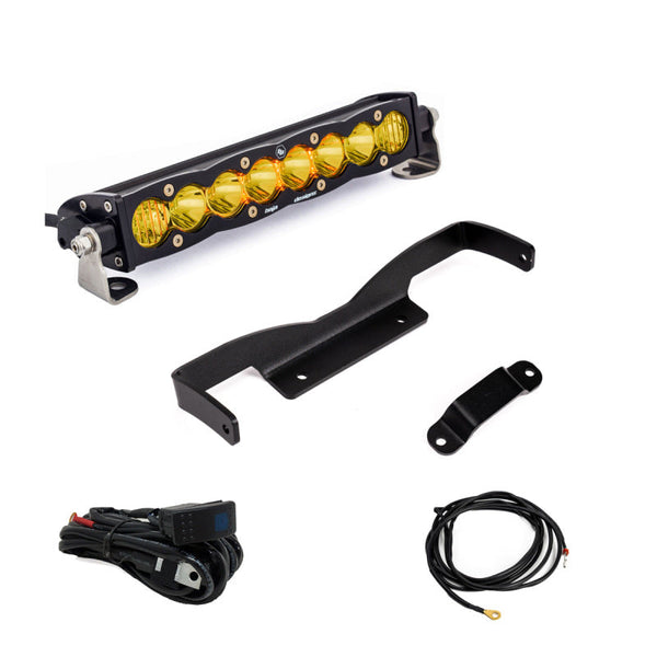 Baja Designs Can-Am Maverick R Amber 10in S8 Shock Tower Kit - Premium Light Bars & Cubes from Baja Designs - Just 1990.71 SR! Shop now at Motors