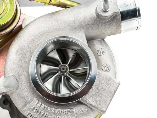 Forced Performance Subaru STi/WRX Blue Turbocharger 58mm CH8 CM Turbine Hsg External WG w/Oil Line - Premium Turbochargers from Forced Performance - Just 5066.63 SR! Shop now at Motors