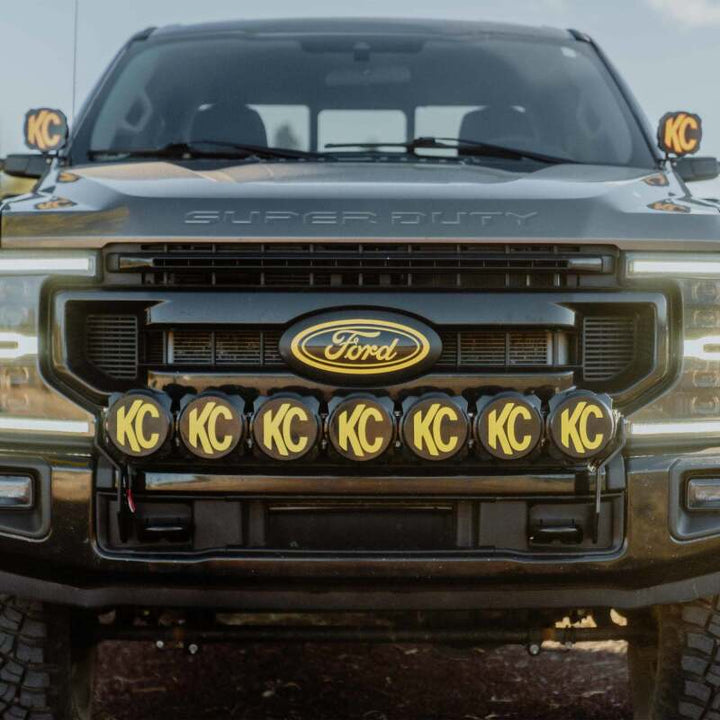 KC HiLiTES 17-24 Ford Super Duty GEN 4-5 Light Bar Mount Front Bumper - Premium Light Mounts from KC HiLiTES - Just 375.55 SR! Shop now at Motors