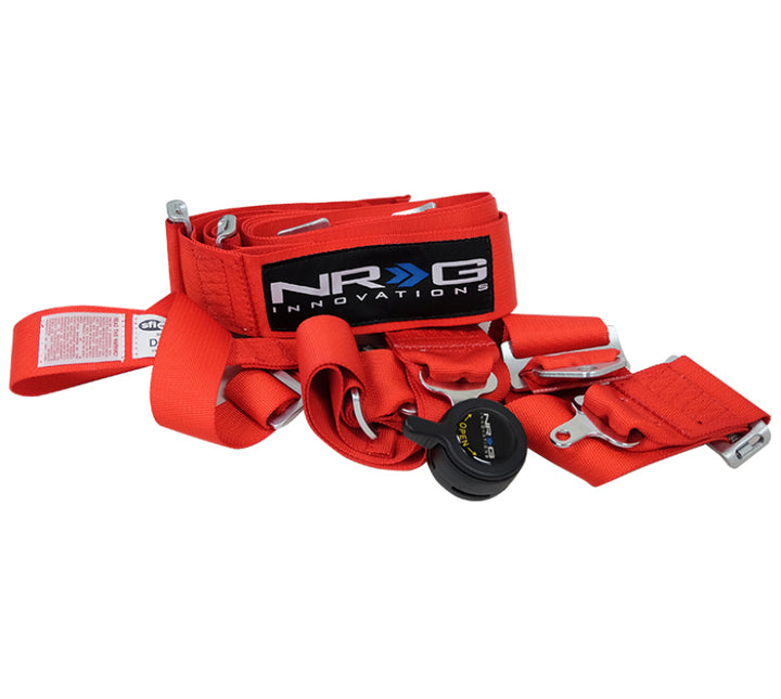 NRG SFI 16.1 5PT 3in. Seat Belt Harness / Cam Lock - Red - Premium Seat Belts & Harnesses from NRG - Just 525.82 SR! Shop now at Motors