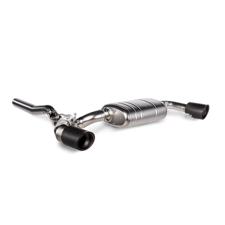 Akrapovic 2020+ BMW M135i / 2020 X2 M35i / Mini Clubman All4 Slip-On Line (Titanium) w/Carbon Tips - Premium Muffler from Akrapovic - Just 16674.98 SR! Shop now at Motors